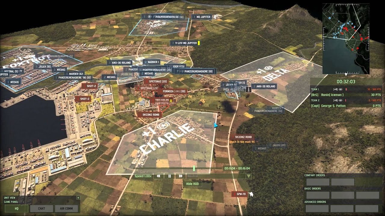 Wargame: Red Dragon Competitive Gameplay #4 (Wonsan Harbor, 1v1)