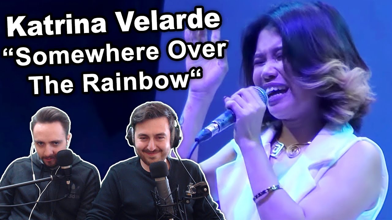 Реакция/отзыв певицы на песню «Katrina Velarde - Somewhere over the Rainbow»