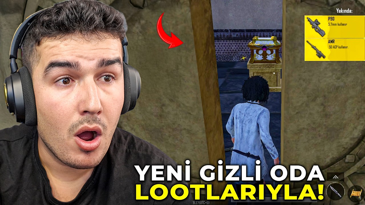 YENİ GİZLİ ODA LOOTLARIYLA WİN ALMAK PUBG MOBILE