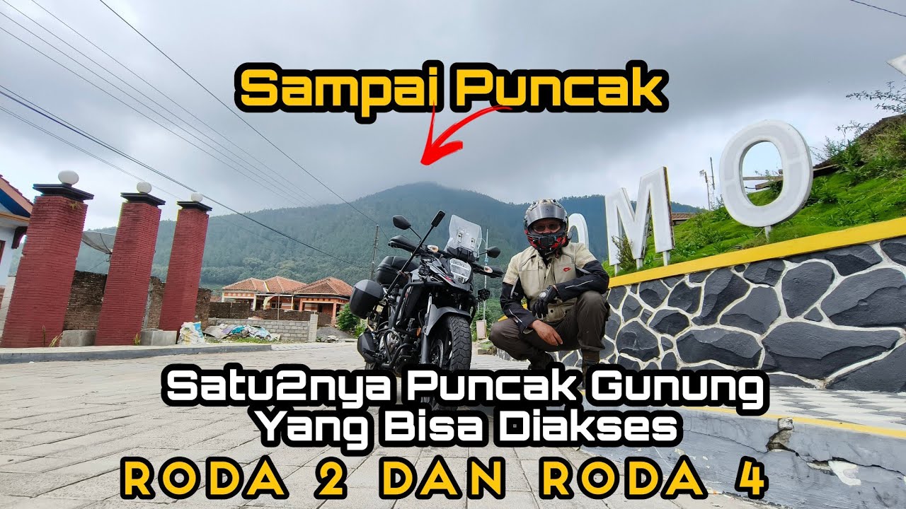Akhirnya Suzuki V Strom 250 Ku Sampai Puncak Telomoyo