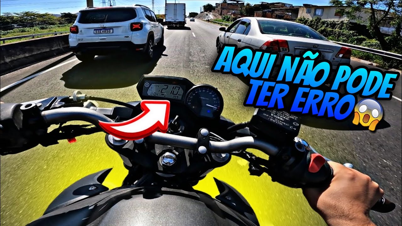 PILOTAGEM NÃO RECOMENDADA NA XJ6 SO O CANO 