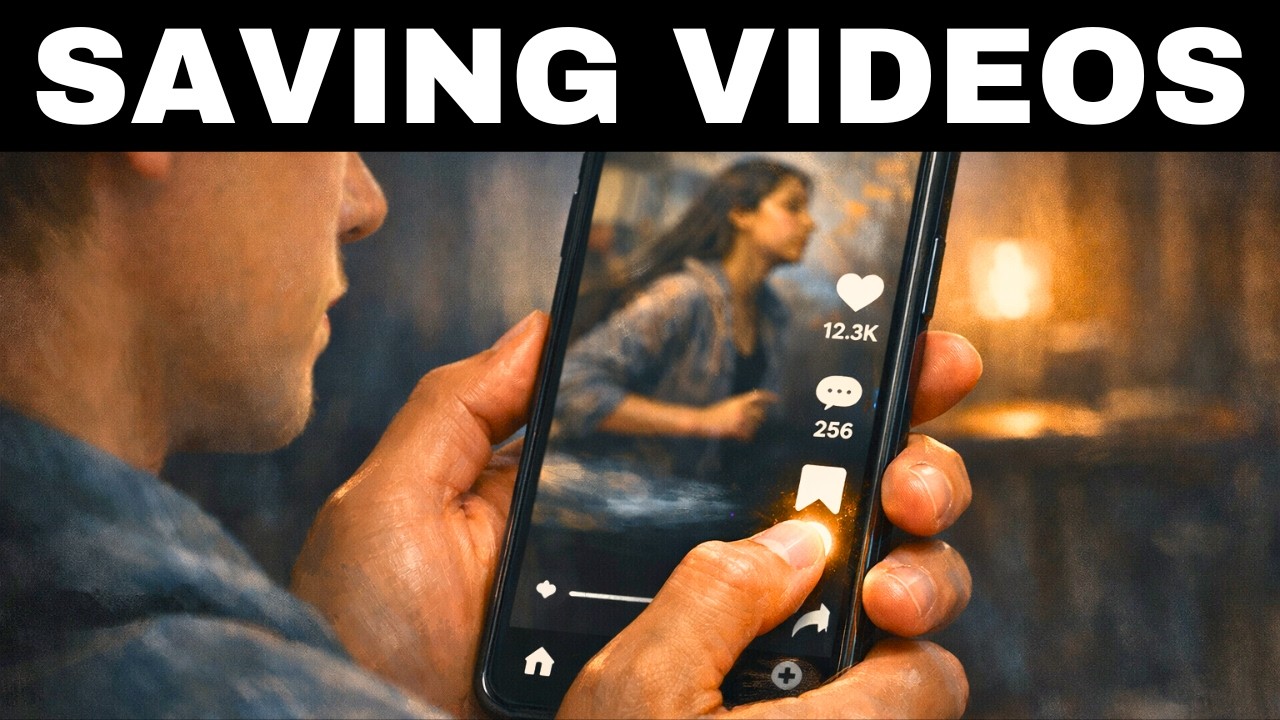 The Psychology of People Who Keep Saving Videos Instead of Watching Them