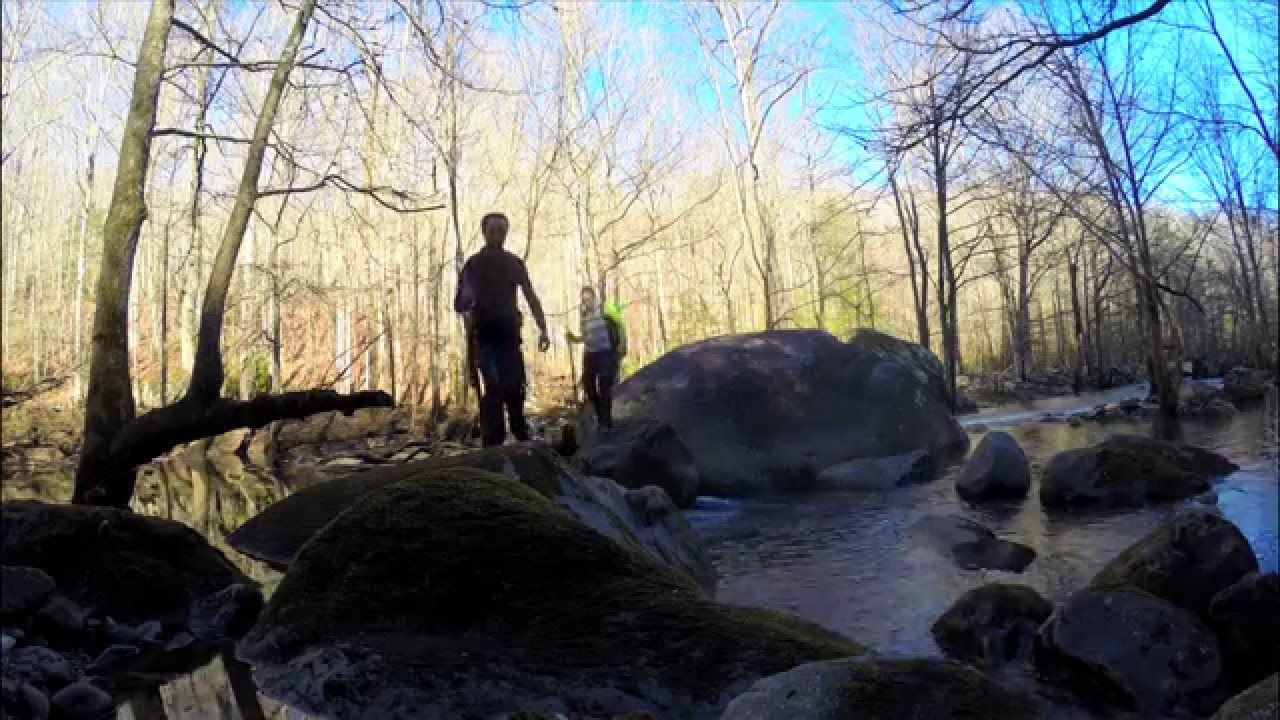 Ranger Falls Hike - Aerial Footage (music: Slow Dancing Society)