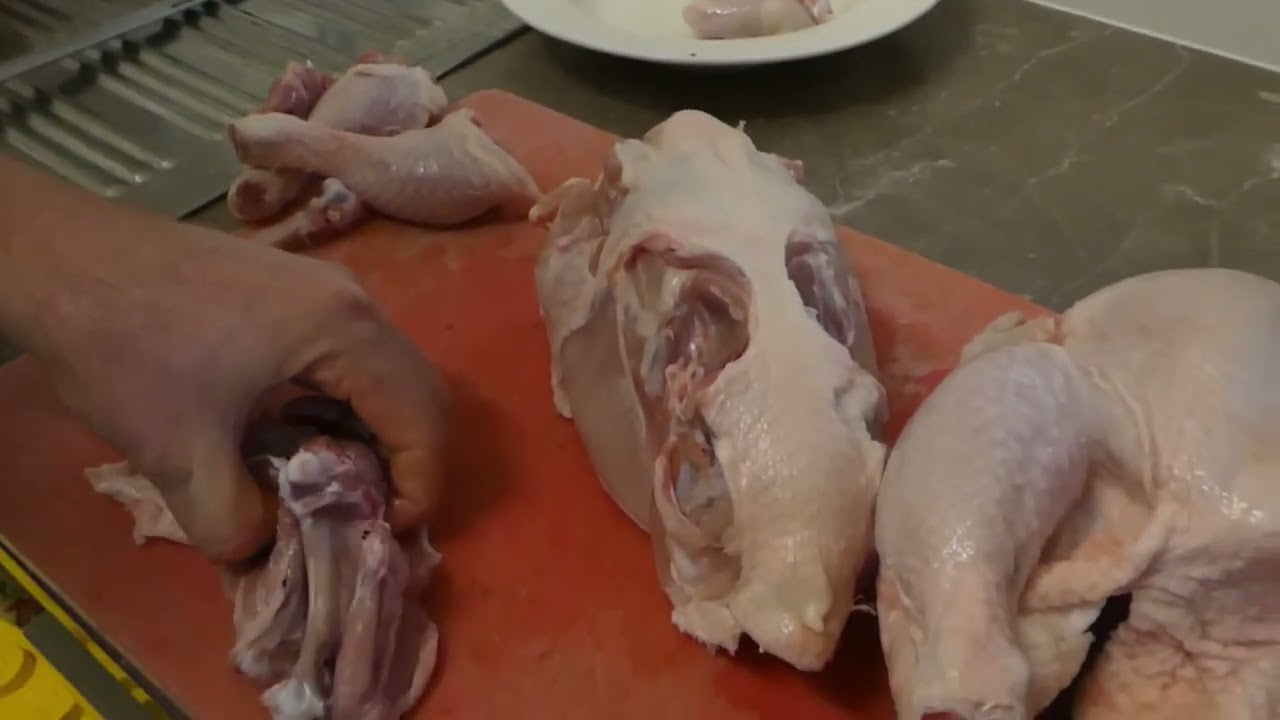 How to debone a whole chicken