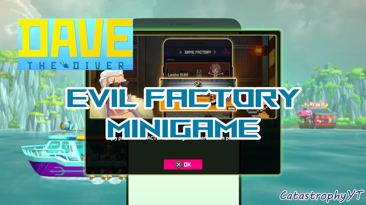 Evil Factory Minigame [Dave the Diver]