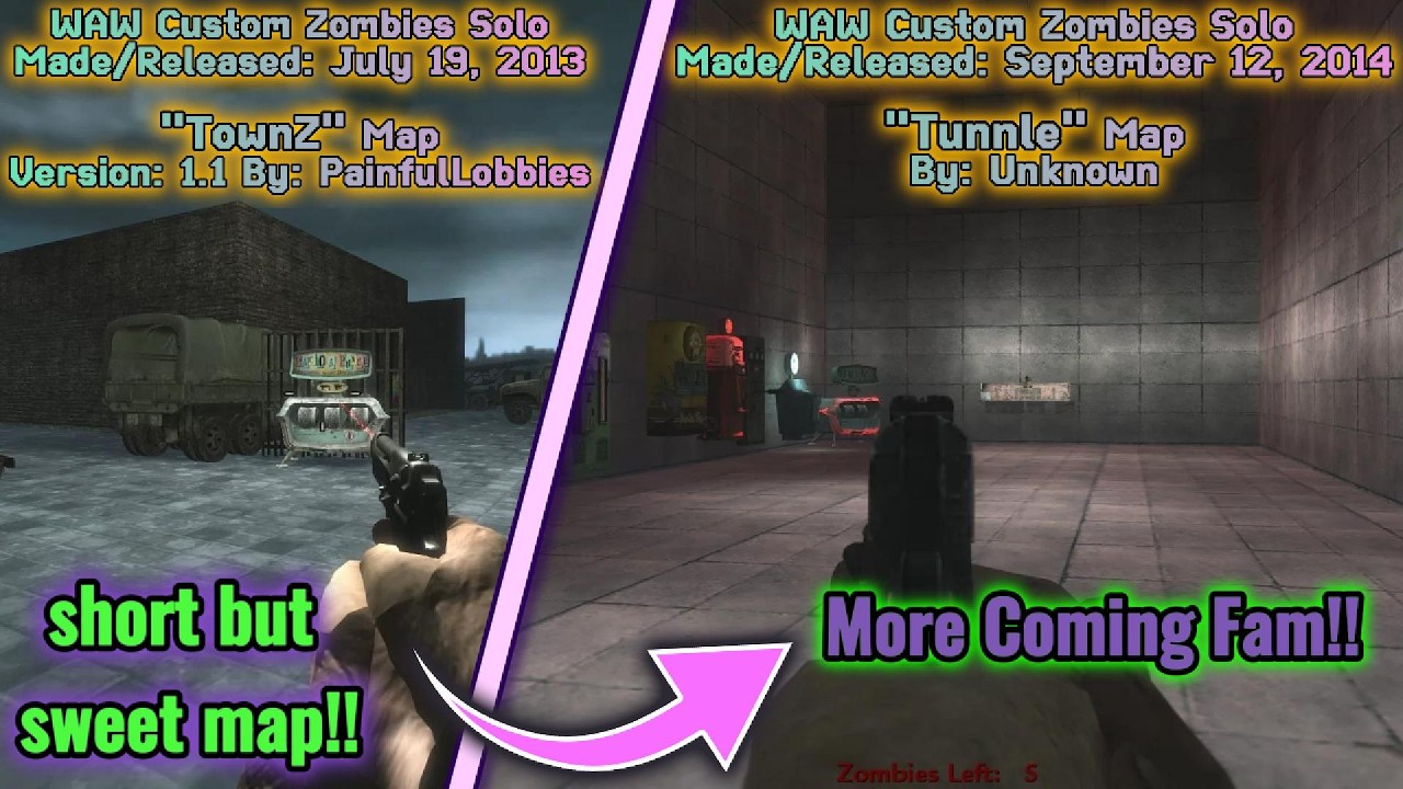 WAW Custom Zombies Solo▐ 