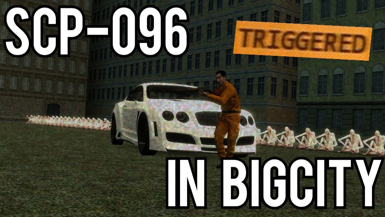 SCP-096 Experiments in GM_BIGCITY! (Garry's Mod Gameplay)