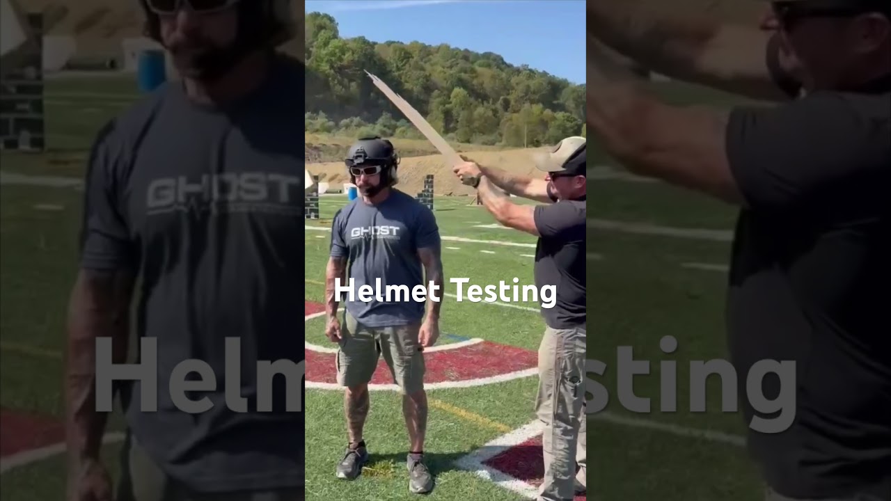 Ballistic Helmet Testing Test Dummy #military #tactics #shoot #airsoft