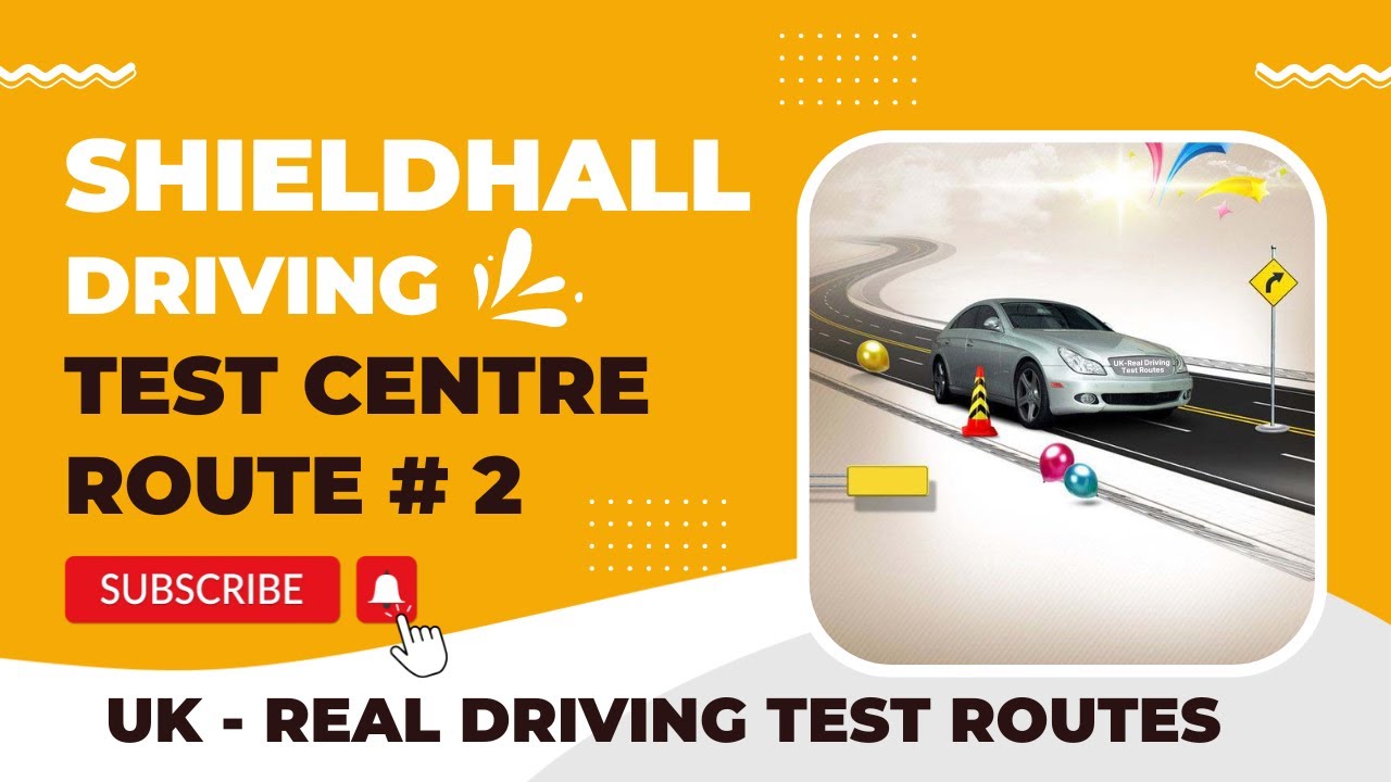 Shieldhall Driving Test Routes   Real Test Route  Part  2 of 15