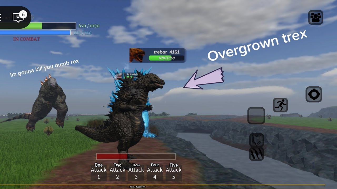 Surviving as overgrown trex in age of titans
