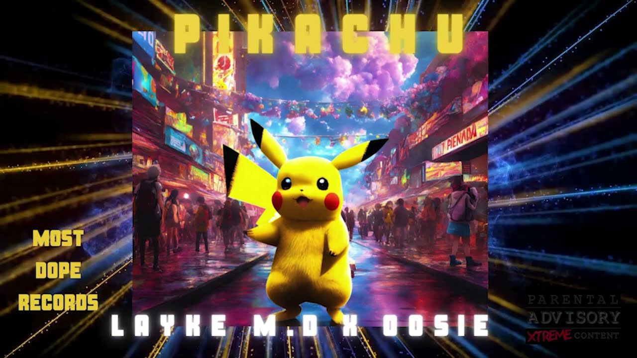 Layke MOST DOPE x OOsie-PIKACHU (Audio Visualizer)