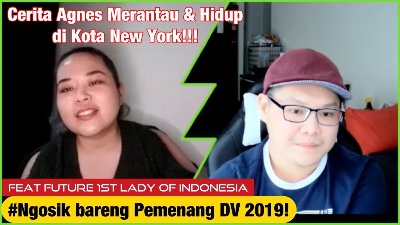 NGOBROL BARENG AGNES PEMENANG DV 2019 YANG HIDUP DI NEW YORK!!! [Yuk Disimak yang mau hidup di NYC]