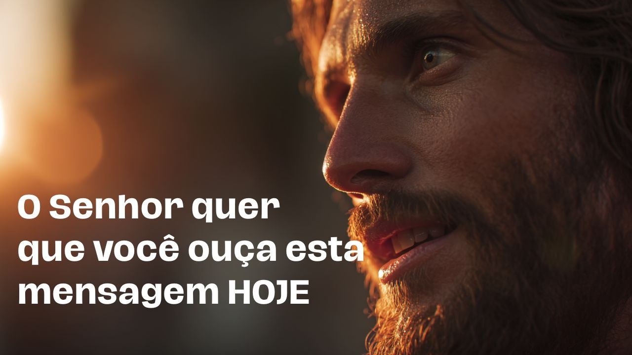 JESUS: HOJE EU QUERO FALAR COM VOCÊ QUE ESTÁ CANSADO ESPERANDO UMA RESPOSTA!