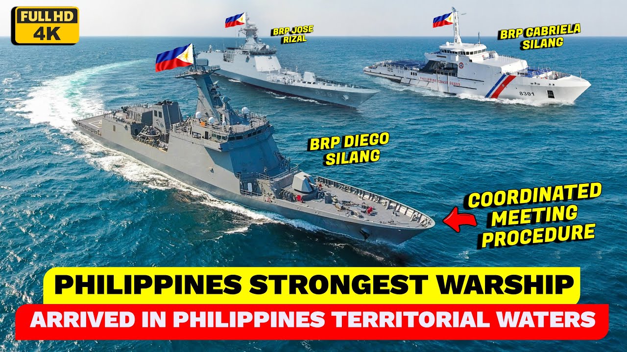 Philippines Newest and Strongest Warship Arrived in PH Territorial Waters in West Philippine Sea