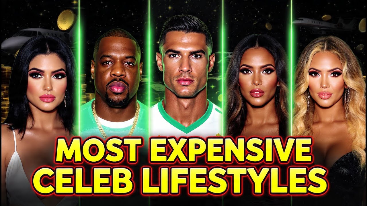 Celebrities with the Most Expensive Lifestyles in the World! #celebrity #expensive #shocking