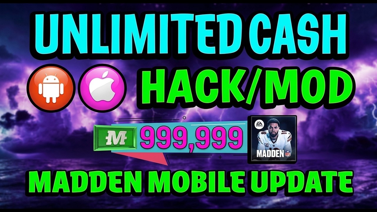 Madden NFL 27 Mobile Hack/MOD Menu Apk ✅️ Get Unlimited Madden Cash & Coins!! (iOS/Android)