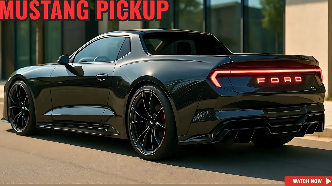 2026 Ford Mustang Pickup Is Finally Here And This Will Shock You!