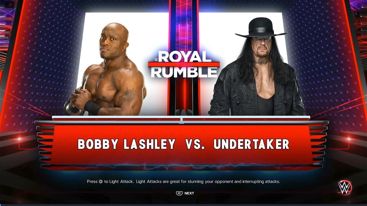 WWE 2K23: Bobby Lashley VS. Undertaker