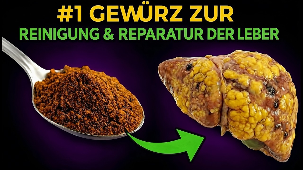 Vergiss Detox-Tees – Dieses 1 Gewürz schmilzt Leberfett schnell!“