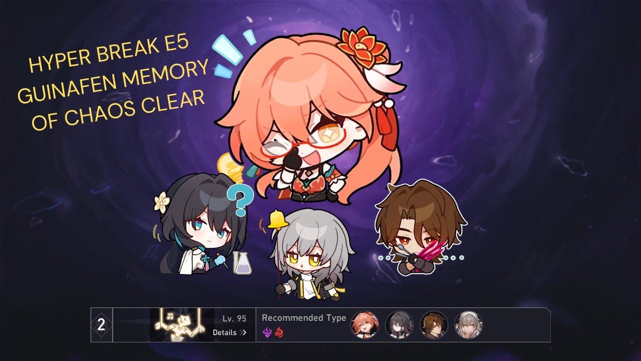 Memory of Chaos 12 | E5 Super Break Guinafen Clear