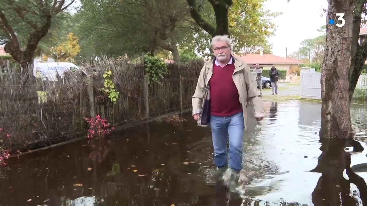 Record de pluie dans les Landes : Vieux-Boucau a lancé un plan communal de sauvegarde