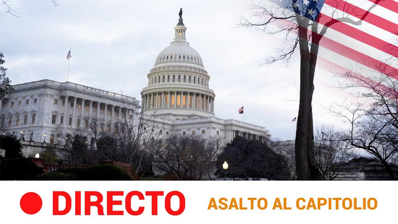 EN DIRECTO 🔴  ASALTO AL CAPITOLIO de seguidores de TRUMP | RTVE Noticias
