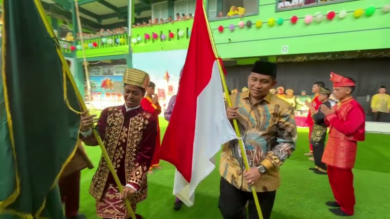 Peresmian Acara SAINT TEKNOLOGI BERIBU BUDAYA Oleh KABID PENMAD KEMENAG SUMUT - Al Washliyah Tembung