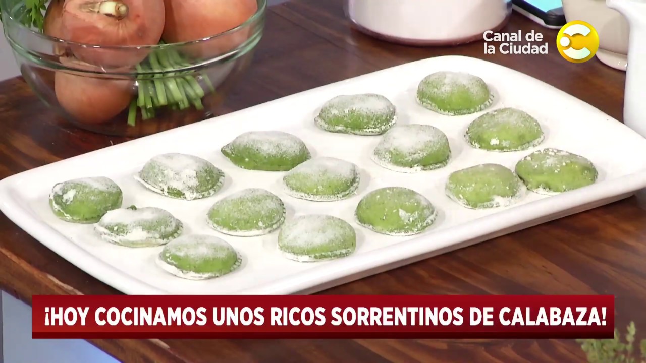 ¿Cómo hacer sorrentinos de espinaca y calabaza? La receta (parte 1) en Hoy Nos Toca a las Diez