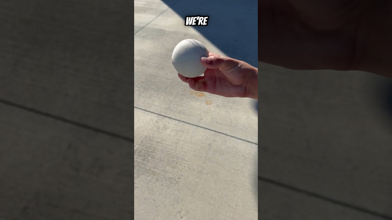 The Ultimate Training Baseball VELO WallBall by The bullpen Training