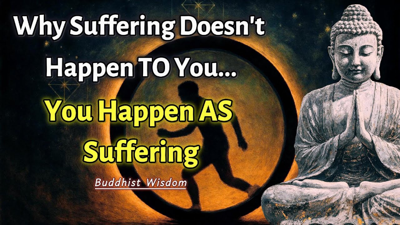 Why Suffering Doesn't Happen TO You... You Happen AS Suffering - Buddhist Wisdom