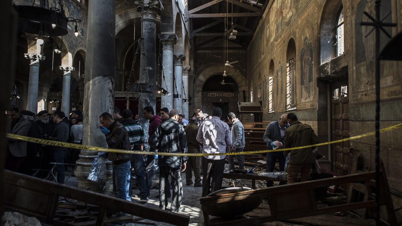 43 Killed by Suicide Bombers at Two Egyptian Churches on Palm Sunday