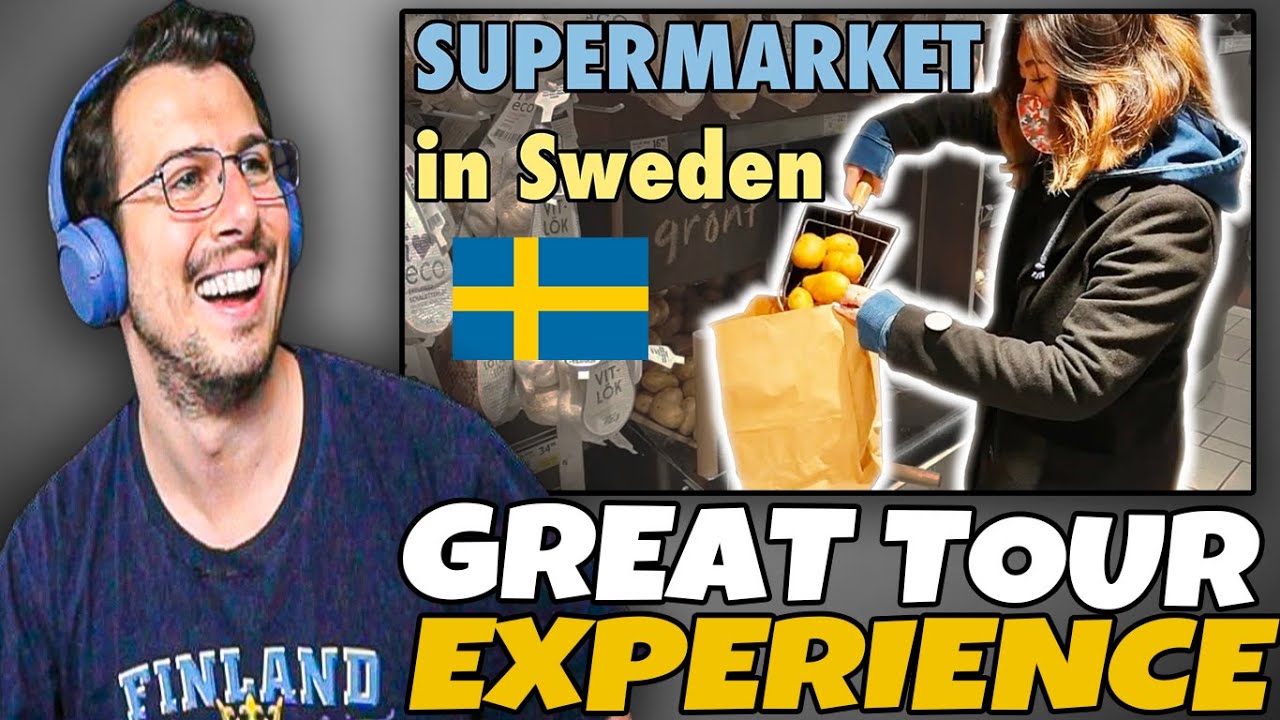 Реакция на типичный шведский супермаркет 🇸🇪 (ICA Kvantum)
