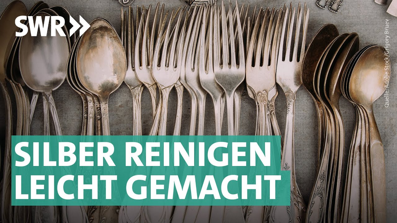 Silberbesteck reinigen ‒ einfache Tricks mit Hausmitteln | Marktcheck SWR