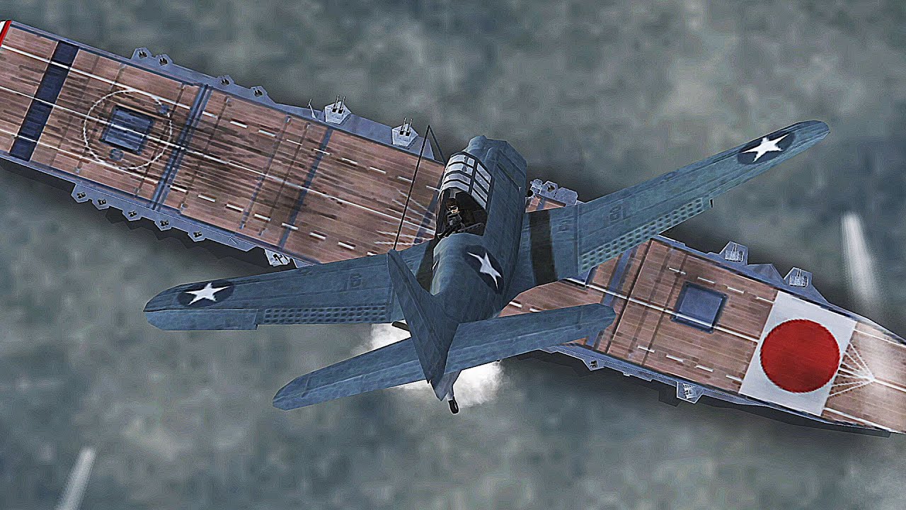 USS Yorktown Defense - Battle of Midway - Secret Weapons Over Normandy