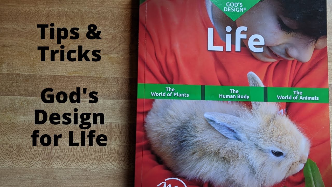 Homeschool Tips & Tricks: God's Design for Life, Video #1 || Master Books