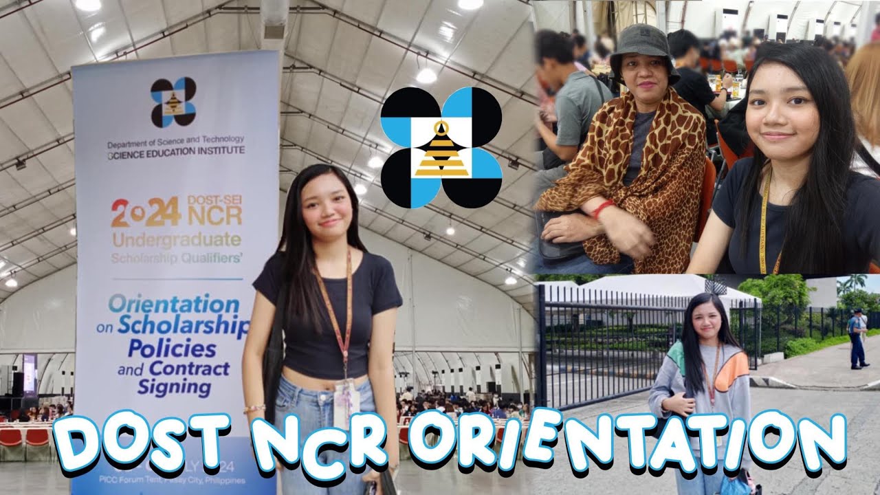 2024 DOST-SEI UNDERGRADUATE SCHOLARSHIP ORIENTATION & CONTRACT SIGNING | VLOG 70 | KACEY SOLIS