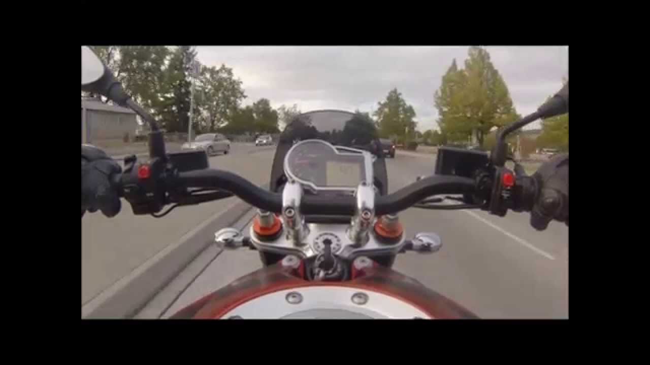 2015 Moto Guzzi Griso 8v SE Agostini exhaust city ride