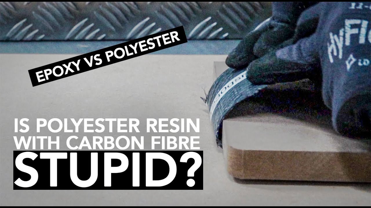 Polyester VS Epoxy Resin comparison test - carbon / glass. Expedition lifeboat conversion.Ep102 [4K]