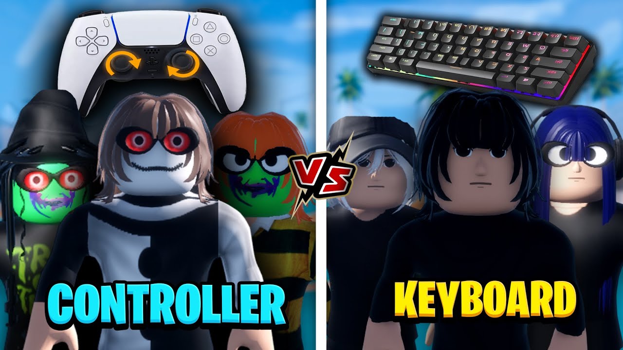 CONTROLLER vs KEYBOARD AND MOUSE In PLAYGROUND BASKETBALL