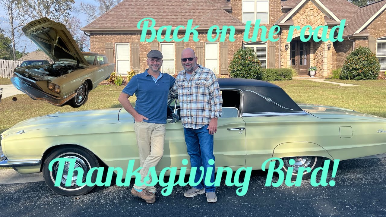 Thanksgiving Bird! We revive my Grandfathers 1966 #thunderbird  just in time for the Holiday.