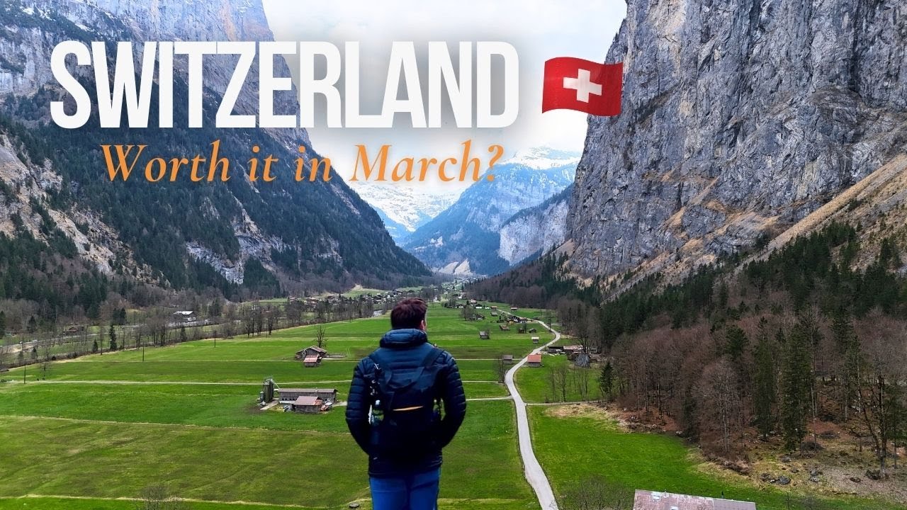 Switzerland in March 🇨🇭 | 6-Day Travel Itinerary Through Zurich, Bern, Interlaken & Geneva