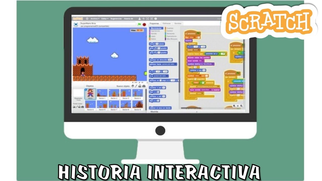 SCRATCH: HISTORIA INTERACTIVA