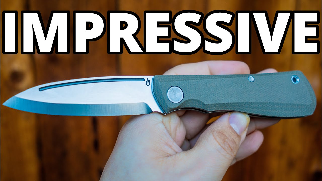 Gerber's Scandi Swayback - The MANSFIELD slipjoint - First impressions of this non-locking winner!