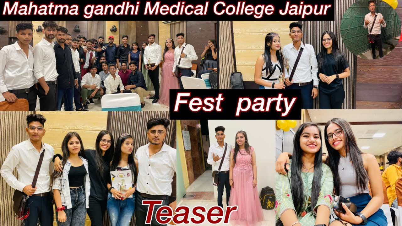 Farewell College Party | Mahatma Gandhi Medical College Jaipur | TEASER | Sumit Jaipur Vlog