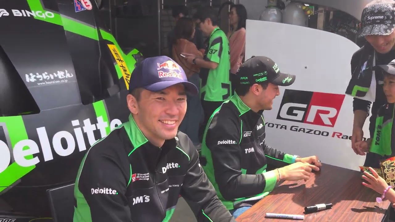 2025スーパーGTピットウォーク