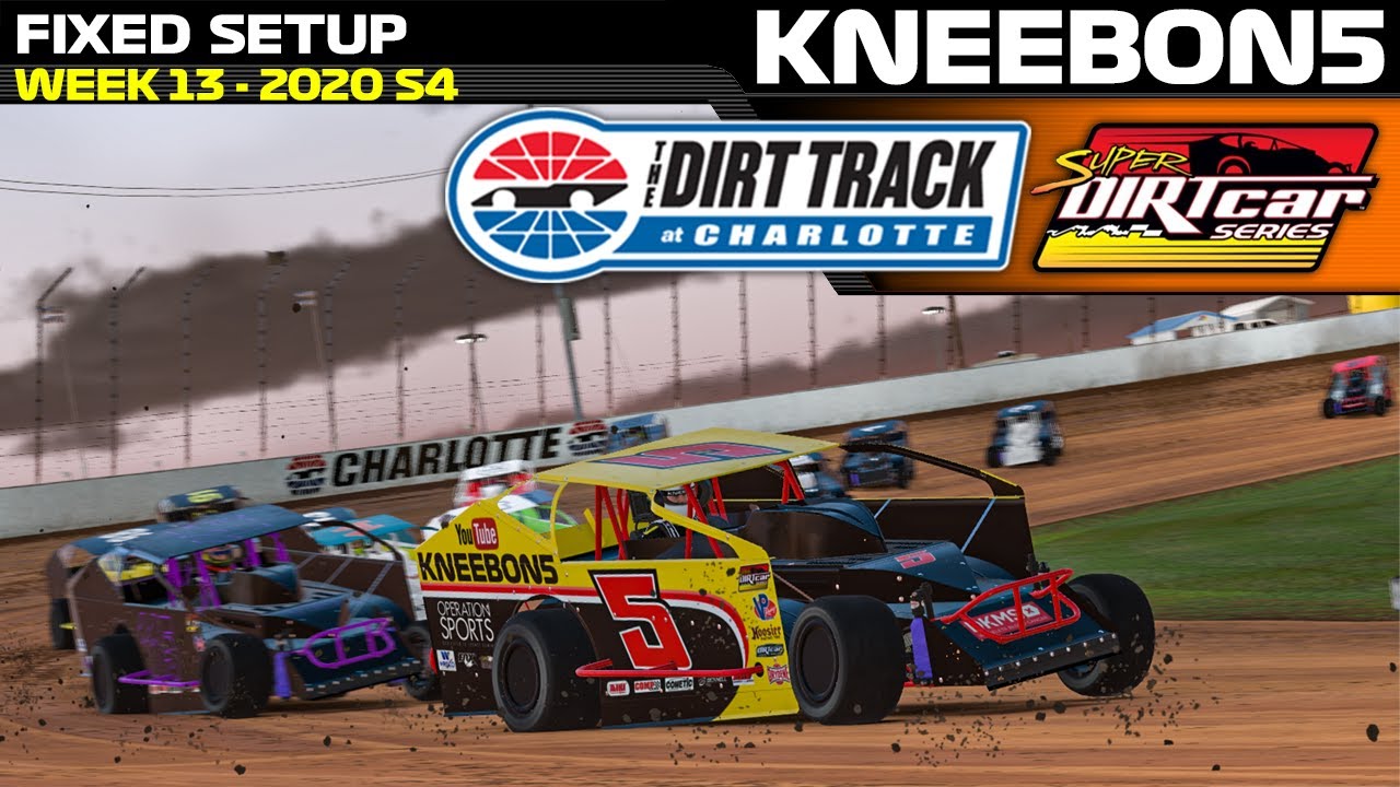 Big Block Modifieds - The Dirt Track @ Charlotte - iRacing Dirt