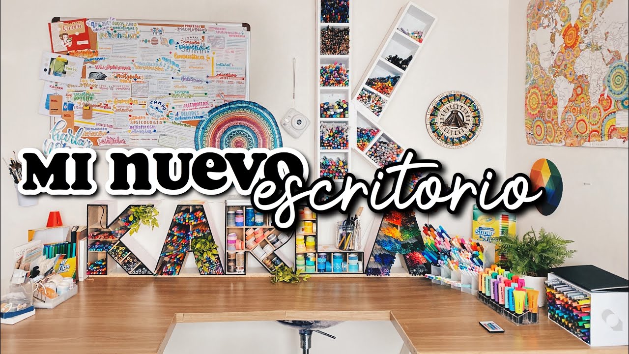 mi NUEVO ESCRITORIO 😍 (organización + tour)