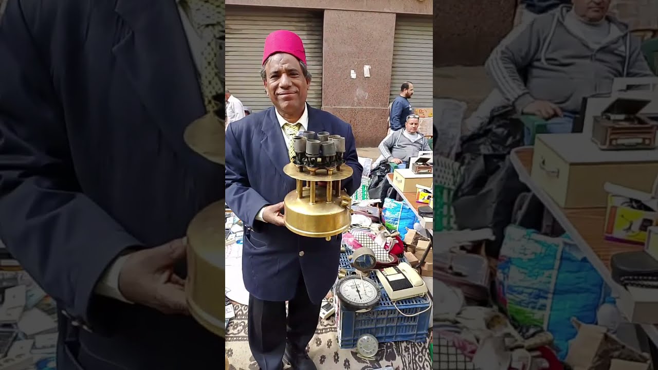 اكتشاف جديد 😯 فى سوق جديد فى العتبه سوق ديانا للتحف والانتيكات وسط البلد 