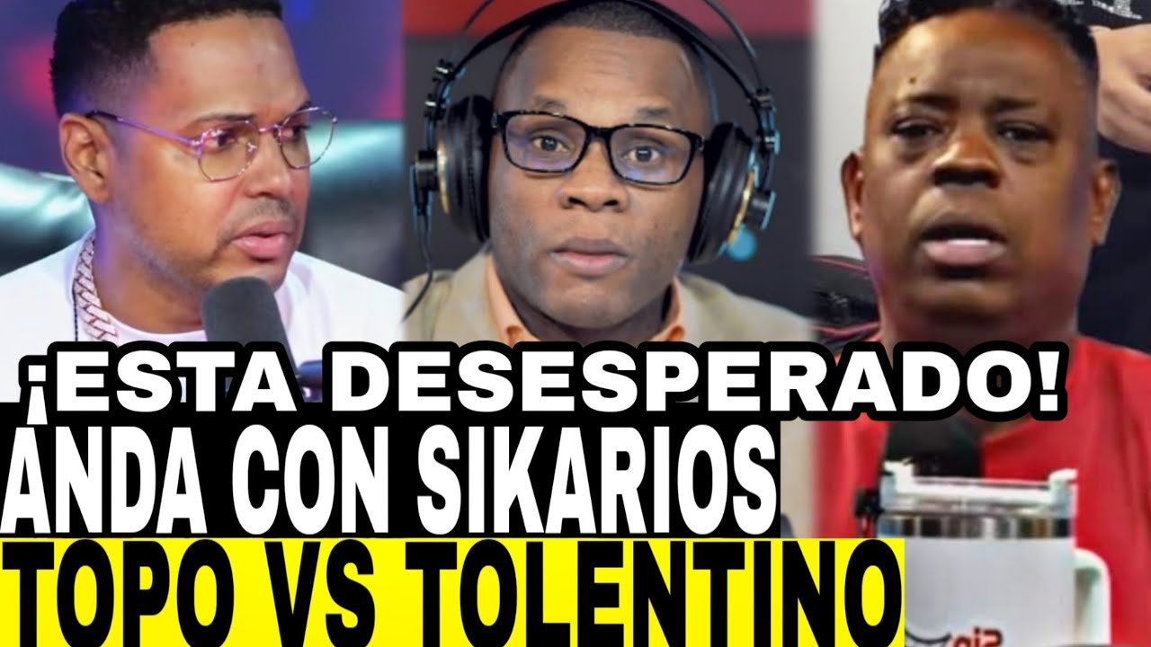 RAMON TOLENTINO HACE QUE DJ TOPO PIERDA LA CABEZA LA DNCDC TIENE UN EXPEDIENTE OCULTO VAN AVANZANDO