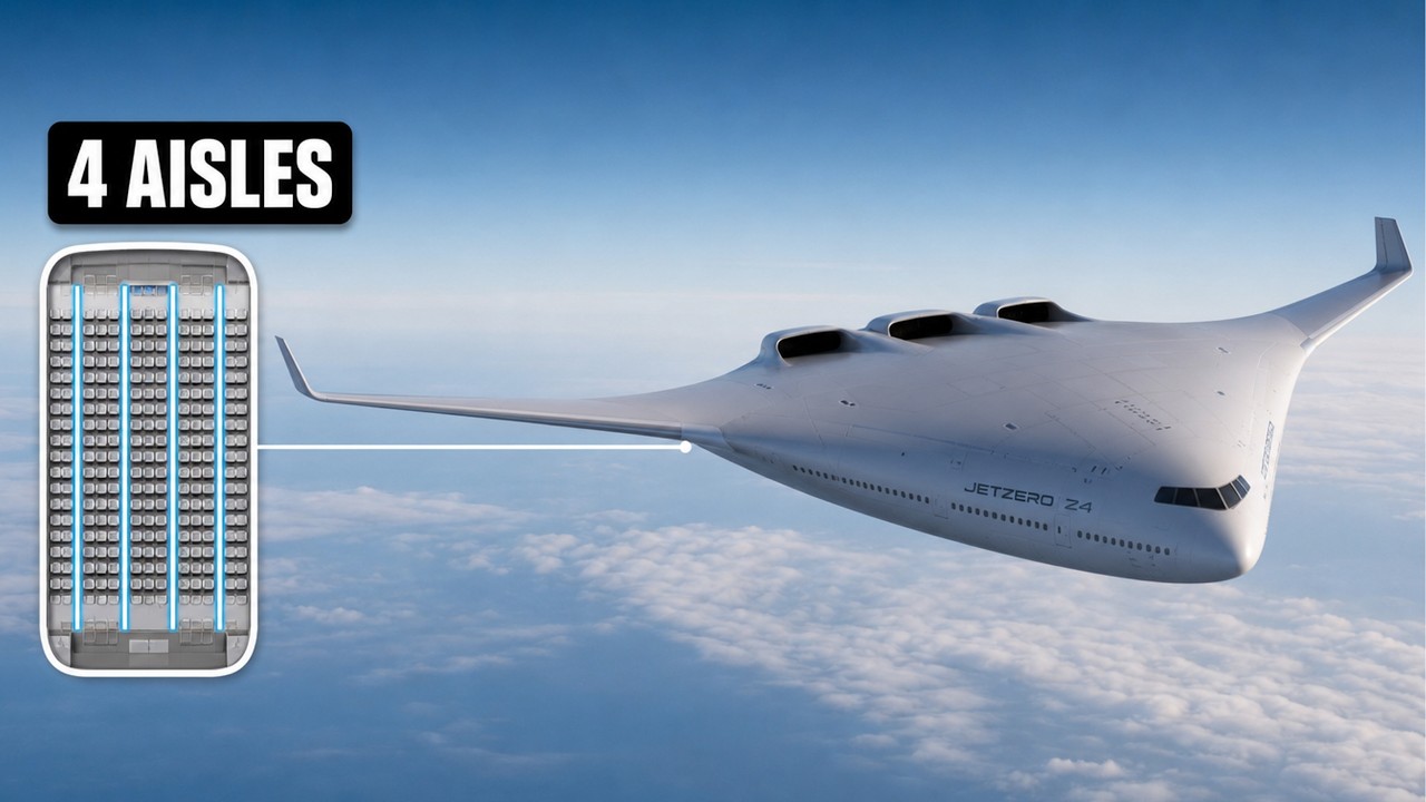 Почему JetZero Z-4 станет идеальным пассажирским самолетом